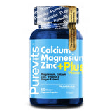 Calcium Magnesium Zinc & Vitamin D3 - Comprehensive Mineral Support Tablets - TryAladdin