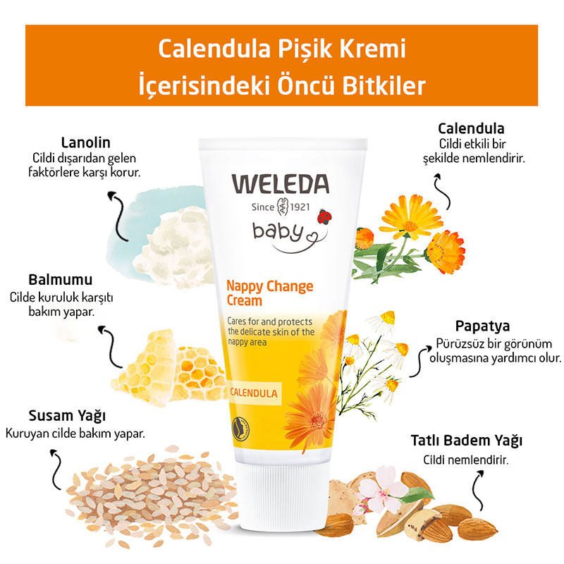 Calendula Diaper Cream - Soothing & Protective Barrier Cream - TryAladdin