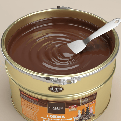 Callei 10kg Dark Fondue & Chocolate Fountain Cream - TryAladdin