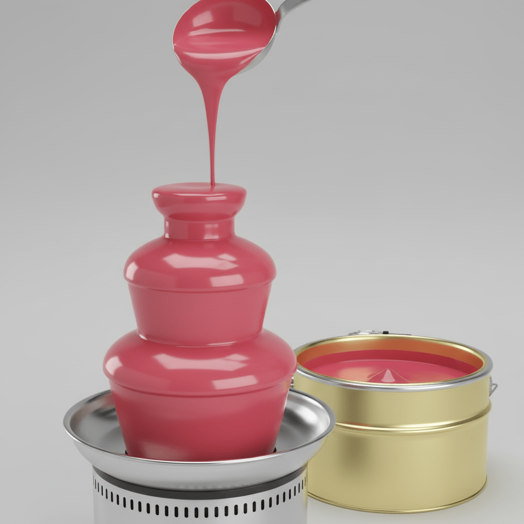 Callei 10kg Raspberry Fondue & Chocolate Fountain Cream - TryAladdin