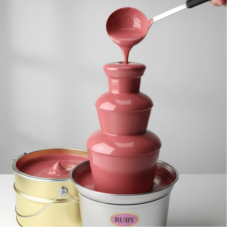 Callei 10kg Ruby Fondue & Chocolate Fountain Cream - TryAladdin