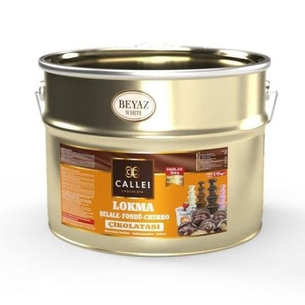 Callei 10kg White Fondue & Chocolate Fountain Cream - TryAladdin