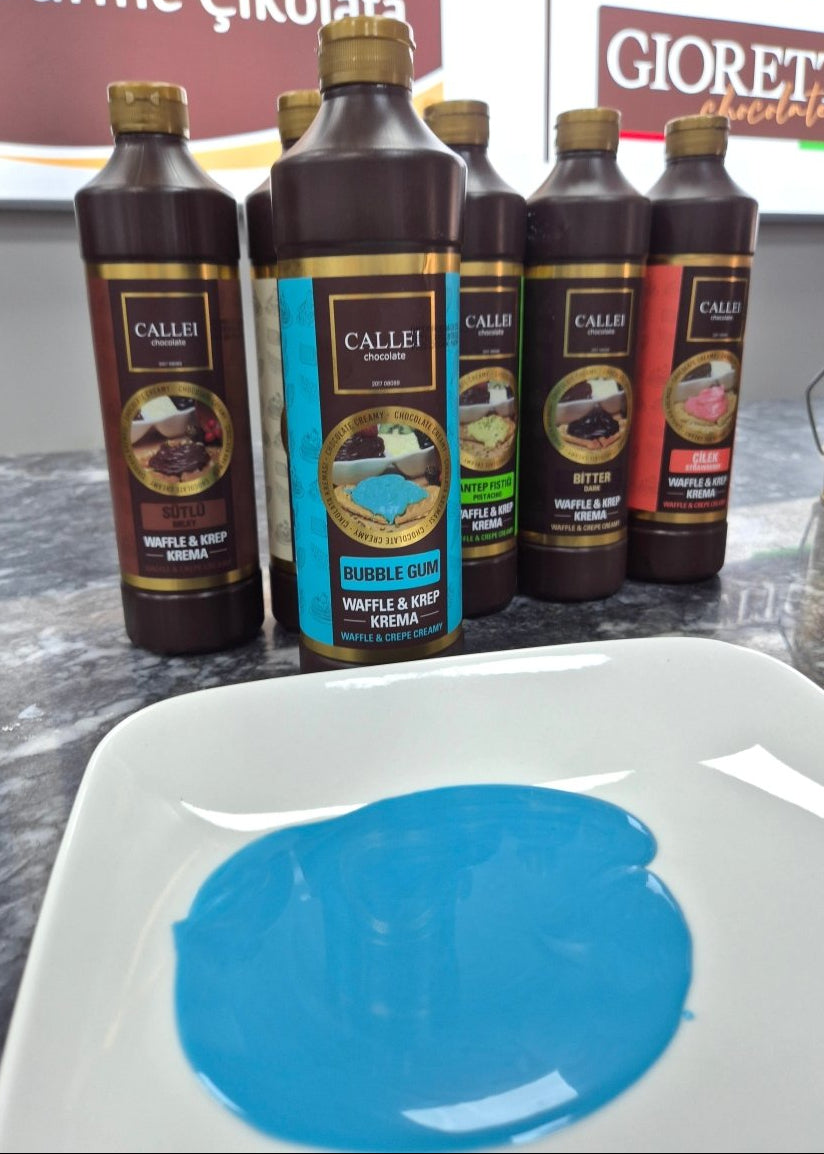 Callei Bubble Gum Cream for Waffle, Pancake & Desserts 1000gr - TryAladdin
