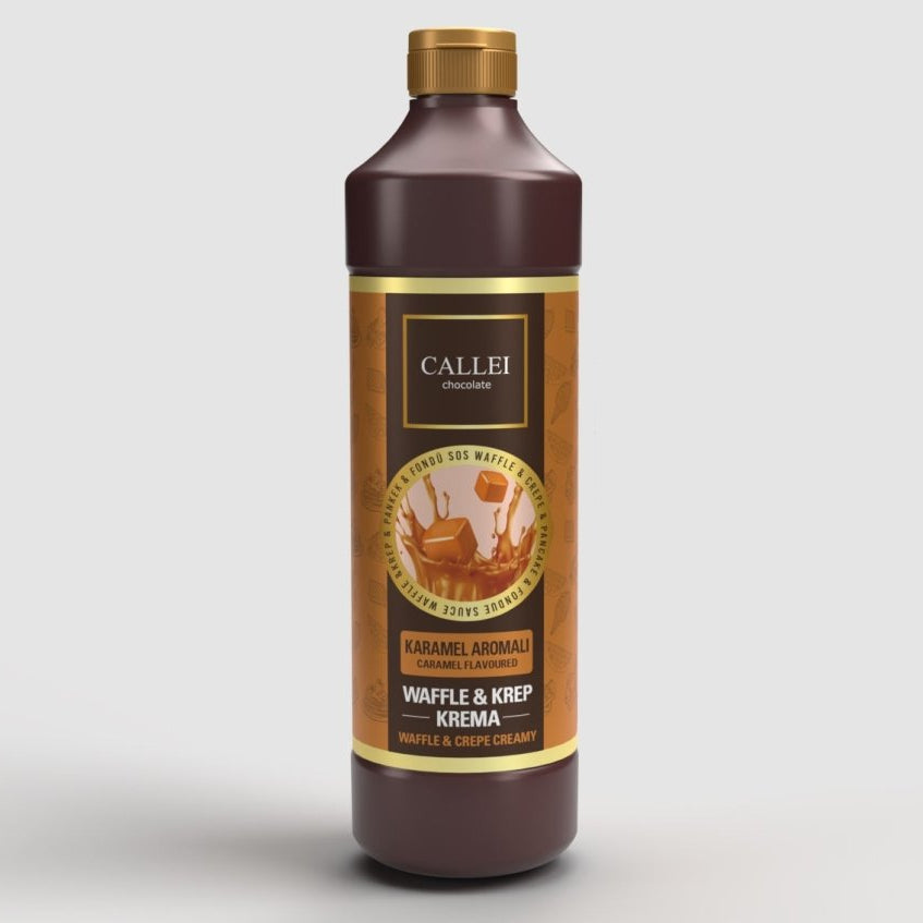 Callei Caramel Sauce 1000g – Gourmet Dessert Topping for Waffles & Pancakes - TryAladdin