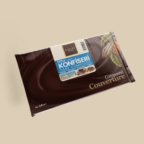 Callei Professional Dark Confectionery Chocolate Compound - 2.5kg - TryAladdin