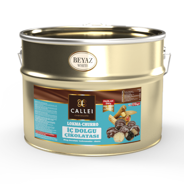 Callei White Chocolate Filling for Lokma & Churros (10kg) - TryAladdin
