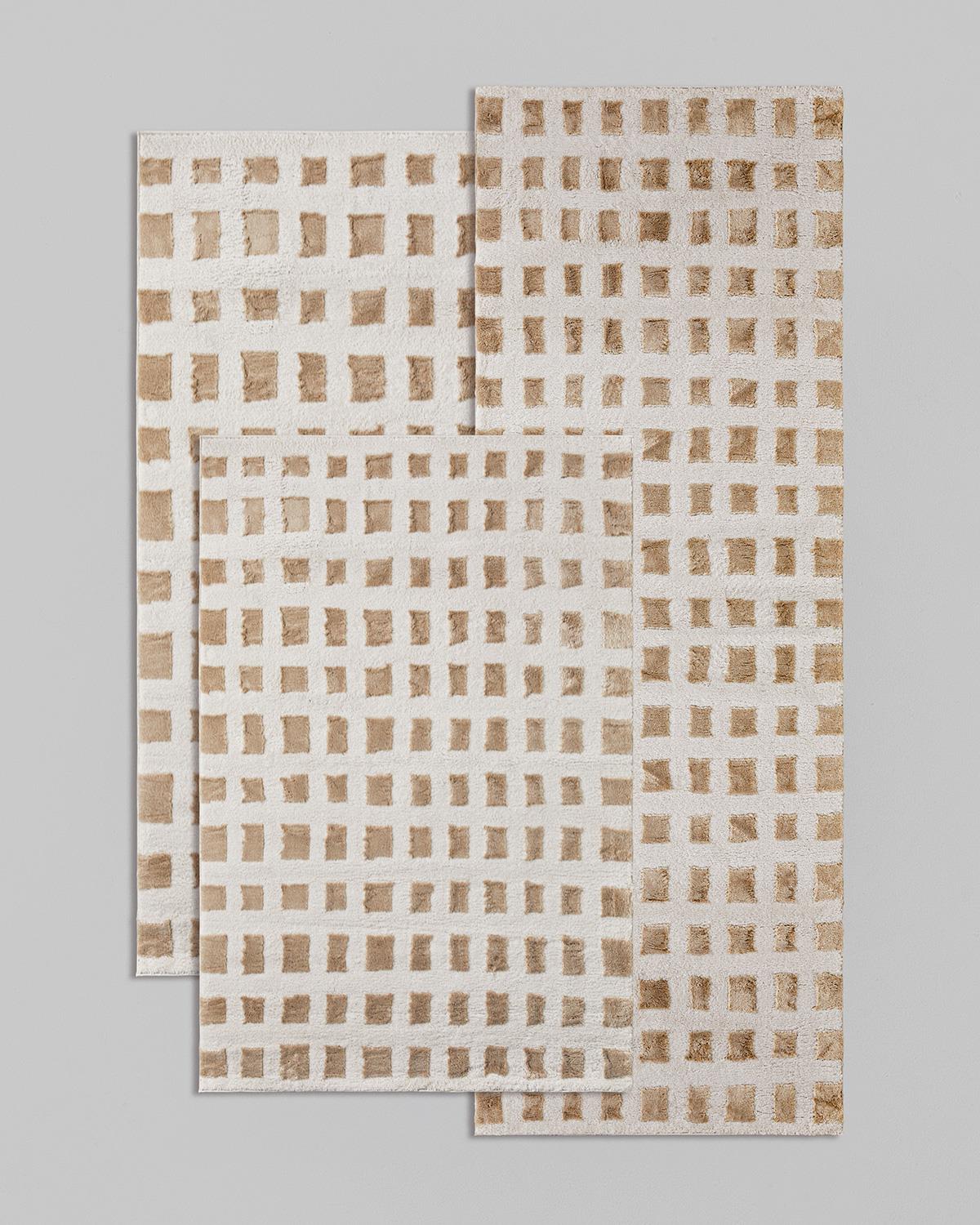 Elegant Beige Soft Touch Area Rug Commercial Quality