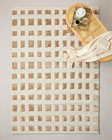 Professional High-Traffic Beige Area Rug
