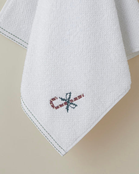 Premium-Cotton-Embroidered-Face-Towel-White