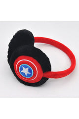 captain America Boys Plush Earmuffs - cozy Winter comfort - TryAladdin