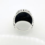 Captivating Men's Ship Design Silver Ring