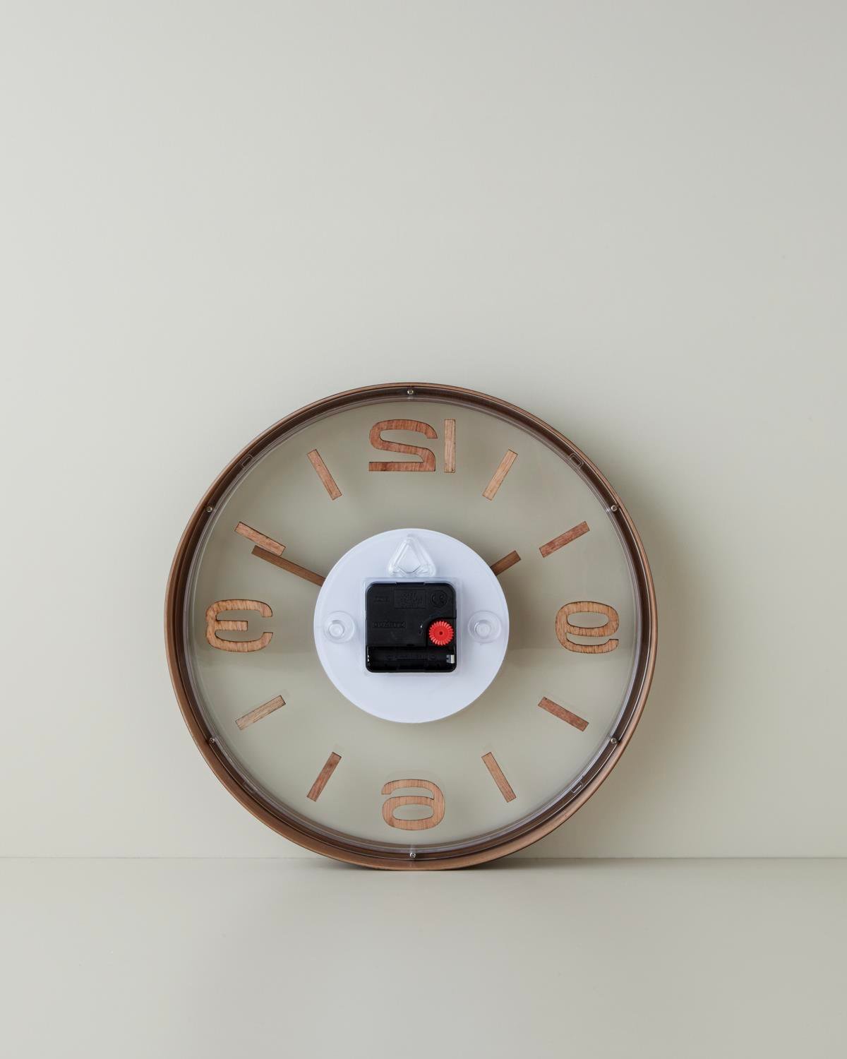 Premium Modern Dark Cream Wall Clock