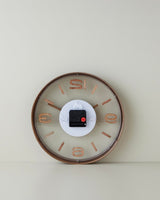 Premium Modern Dark Cream Wall Clock