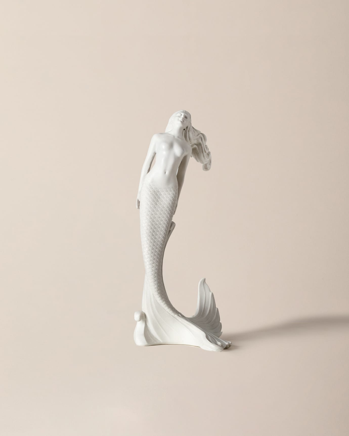 Elegant Ariel Decorative Bust Statue