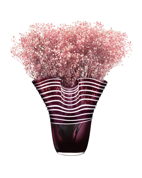 Honfleur Handcrafted Glass Vase - Unique Artisan Design