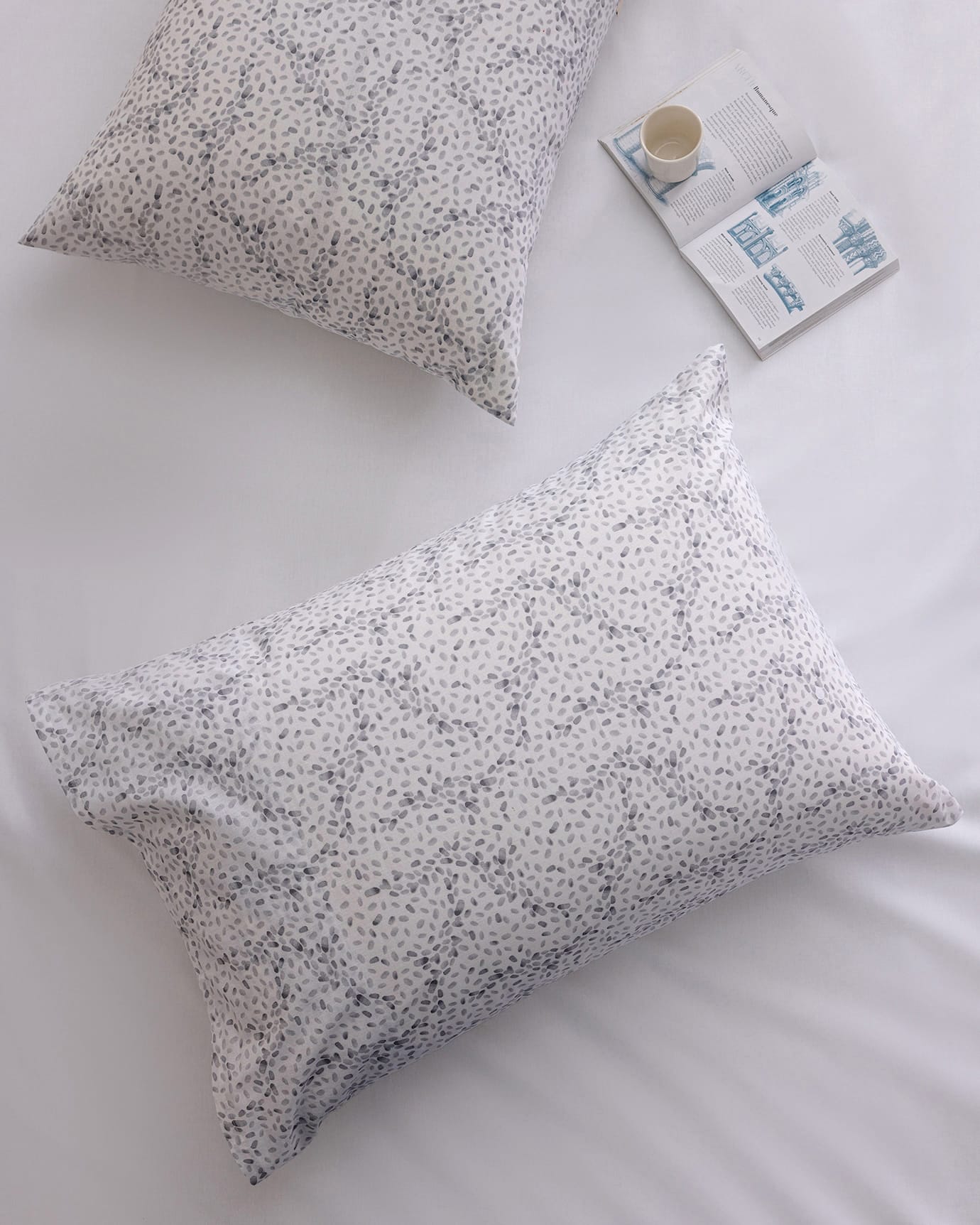 100% Cotton Ranforce Pillowcase Set - 2 Pack | Soft, Breathable Bedding