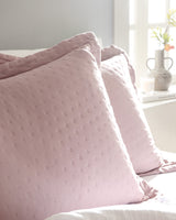 Polyester Double Bedspread - Elegant Powder Pink