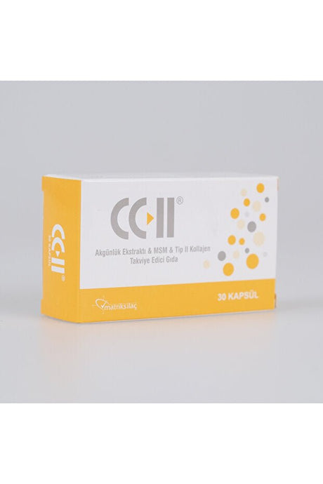 CC - II Type 2 Collagen Supplement with MSM & Boswellia - 30 Capsules - TryAladdin