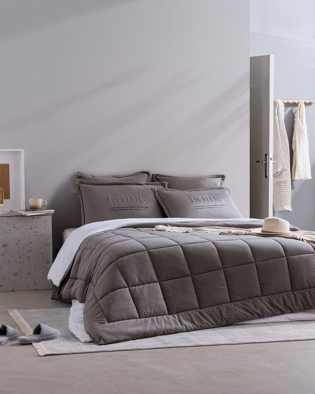 Cotton-Blend SuperSoft Sleep Set - Modern Comfort Collection