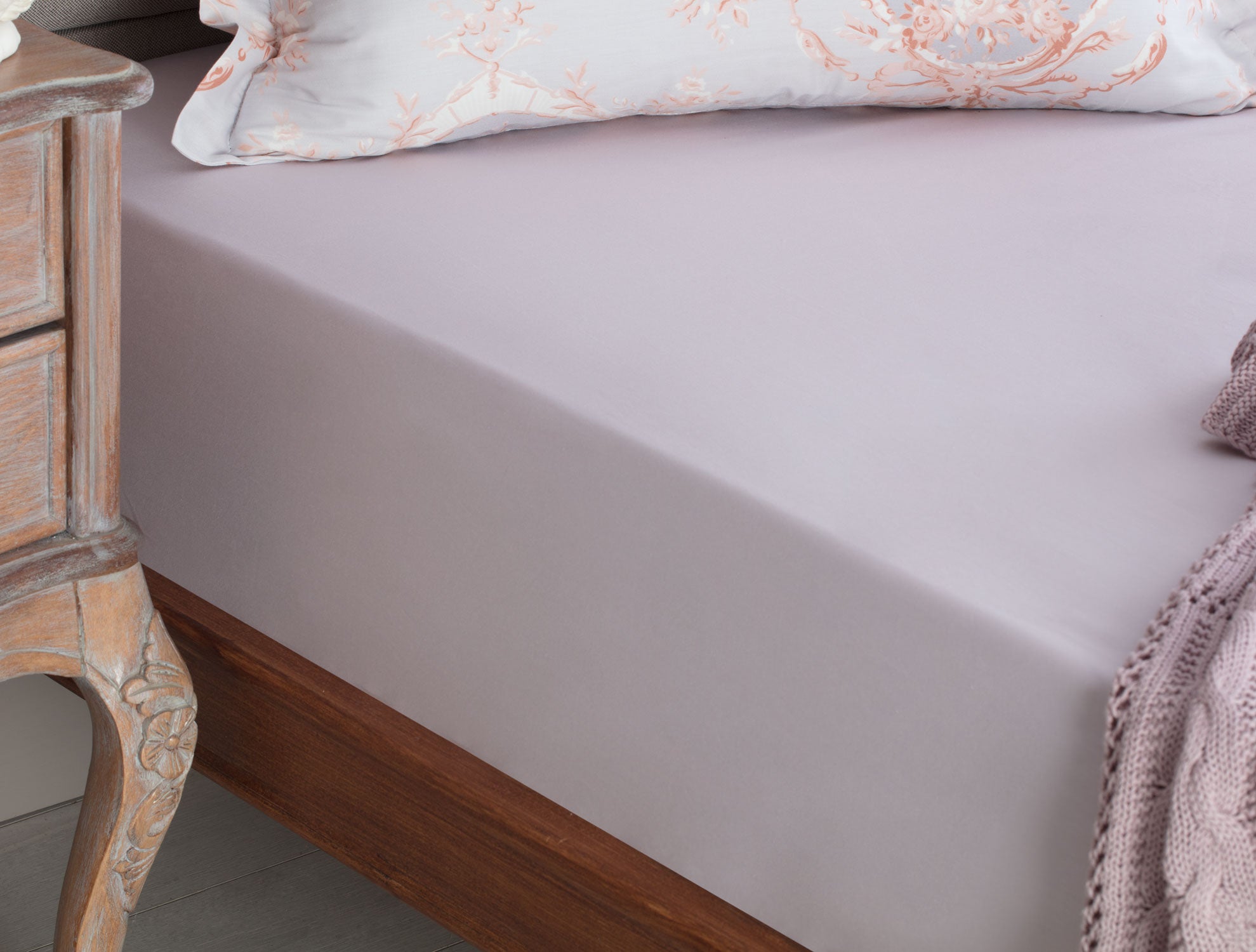 Eloise 100% Cotton Ranforce Double Size Fitted Sheet
