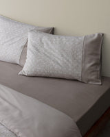 100% Cotton King Size Duvet Cover Set - Astrid Crepe Print Design