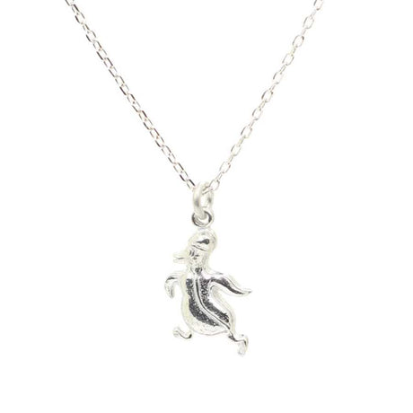 Premium Collectible 925 Sterling Silver Donald Duck Charm Necklace