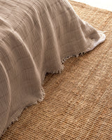 Carolines Double Cotton Quilted Bedspread Coverlet