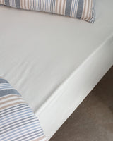 Patrice Cotton Blend Double Duvet Cover Set - Yarn-Dyed