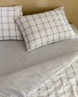 Cotton King Size Printed Bedding Set - Aluin