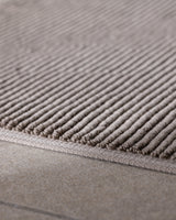 Soft 100% Cotton Bath Mat Towel - Absorbent Foot Towel for Bathroom - Brown