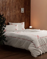 100% Cotton King Size Duvet Cover Set - Premium Comfort & Style
