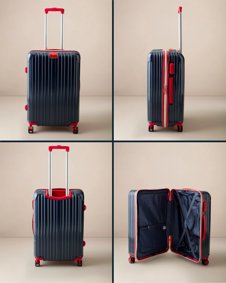 Polycarbonate Medium Suitcase - Durable Travel Companion
