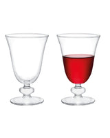 Valerio Red Wine Glass Set - 4 Piece Stemware for Elegant Dining