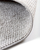 Soft Polyester Area Rug - Contemporary Grey Design