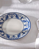 New Bone Porcelain Pasta Plate - Reve Bleu Nuit Design