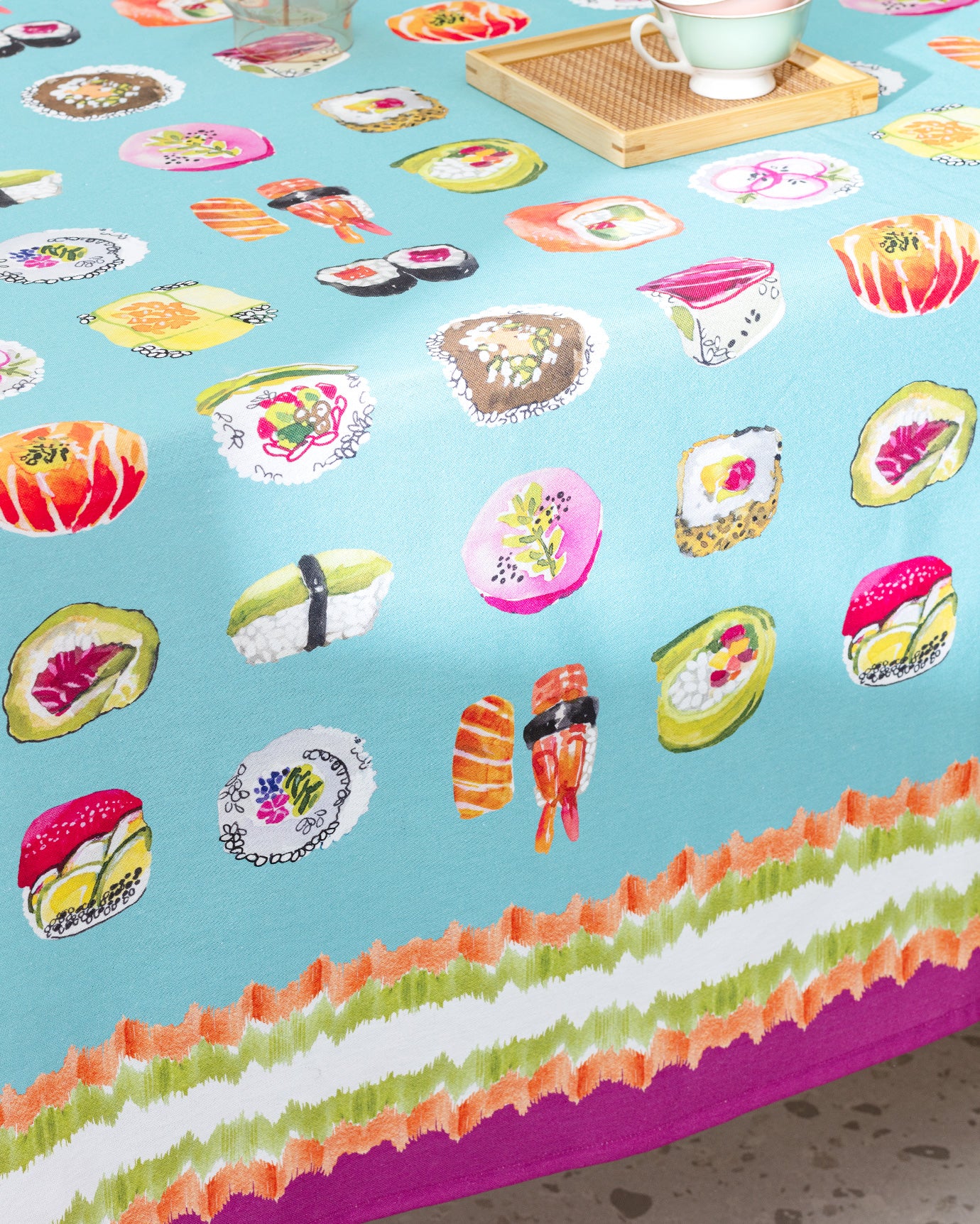 Polycotton Tablecloth - Vibrant & Stain-Resistant