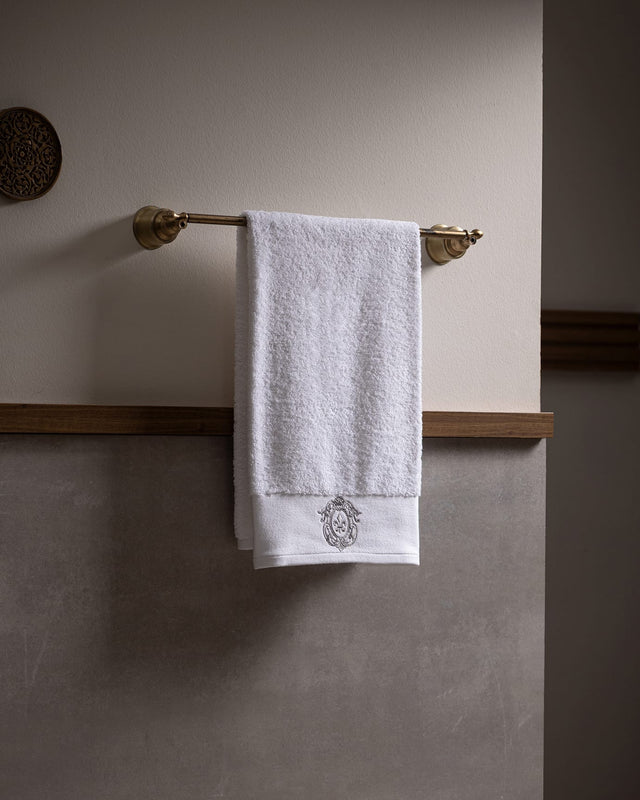 100% Cotton Embroidered Face Towel - Premium Softness & Absorbency