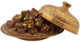 Premium Pomegranate Pistachio Turkish Delight Cocoa Dusted