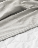 Twin Fitted Sheet - 100% Combed Cotton Jersey Knit - Soft & Breathable