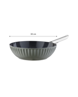 Freya 30cm Green Nonstick Wok Pan - Stir-Fry Cookware