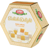 TURKOBABA Classic Plain Turkish Delight Lokum - 250g