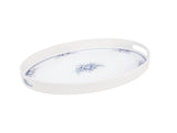 Plastic Oval Serving Tray - Elegant & Versatile