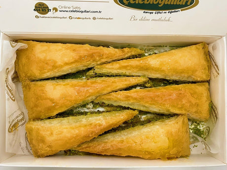 Celebiogullari | Antep Carrot Slice Baklava with Pistachio - TryAladdin