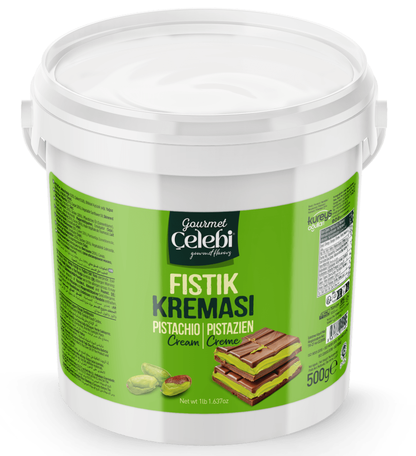 Celebiogullari Professional Antep Pistachio Cream (20% Pistachio) - 500g, 1kg & 5kg Buckets - TryAladdin