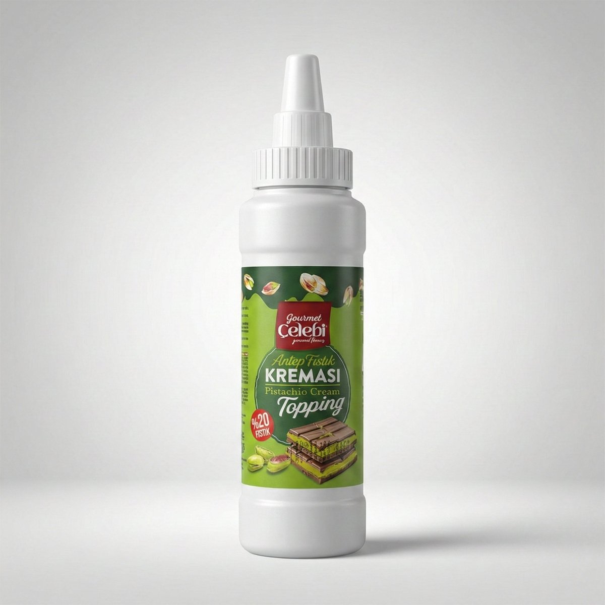 Celebiogullari Professional Pistachio Topping Sauce (20% Pistachio) - TryAladdin