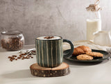 Ceramic Cylindrical Mug - Modern Everyday Elegance - TryAladdin