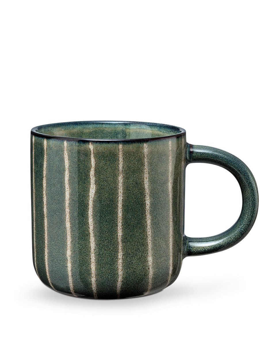 Ceramic Cylindrical Mug - Modern Everyday Elegance - TryAladdin