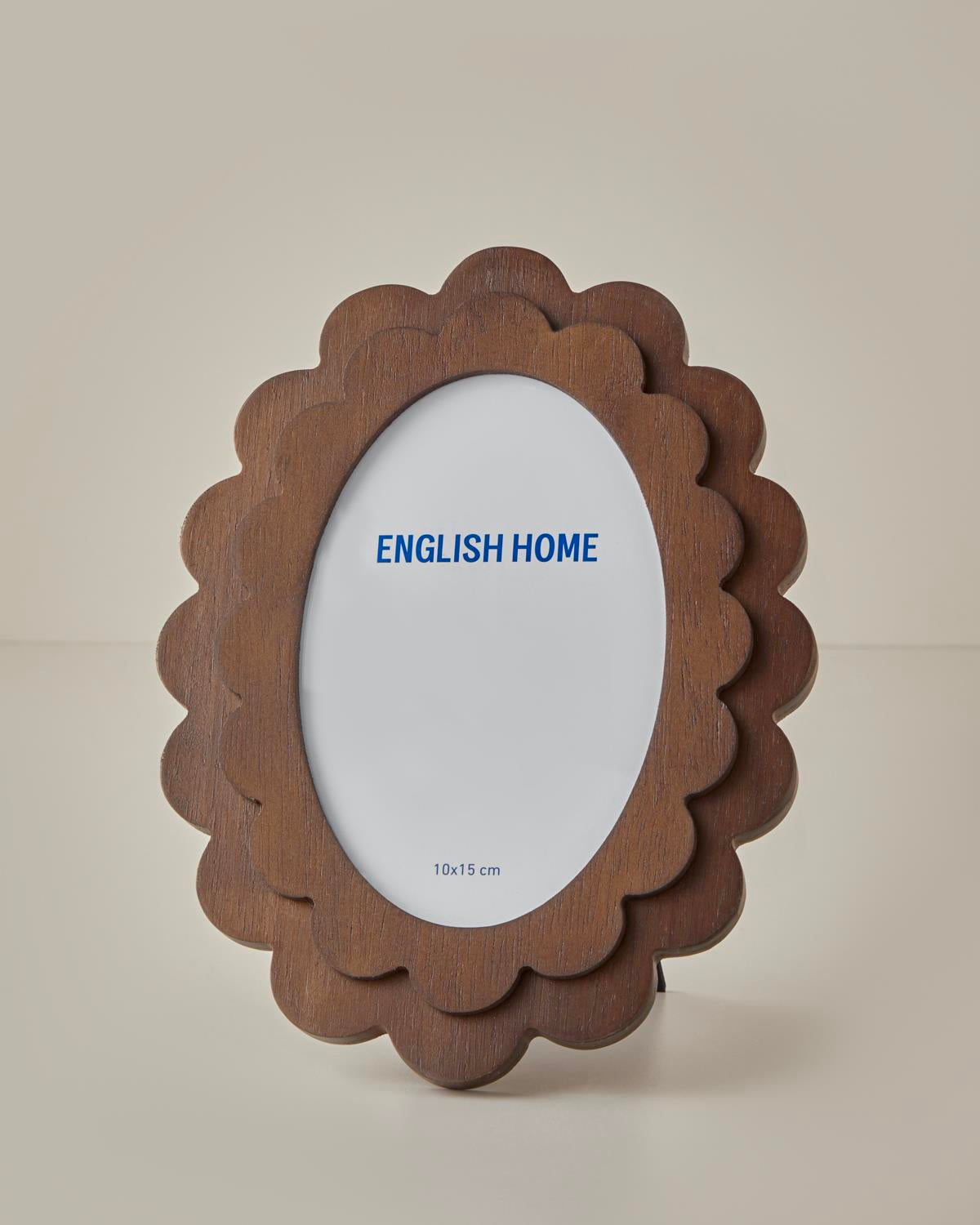 Premium Display Photo Frame 10x15cm Brown Versatile