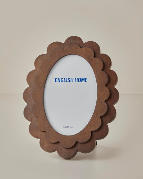 Premium Display Photo Frame 10x15cm Brown Versatile