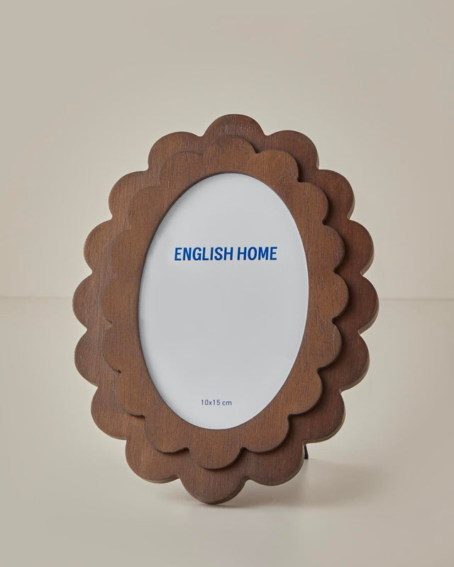 Premium Display Photo Frame 10x15cm Brown Versatile